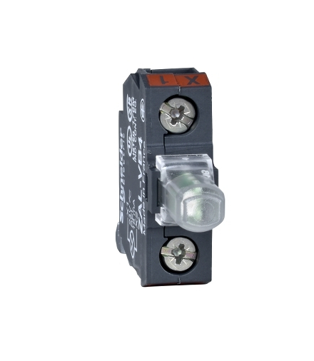 Harmony XAL Zestaw świetlny ze zintegrowaną diodą Ø22 biały LED 48/120V, ZALVG1 Schneider Electric