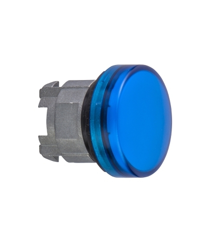 Harmony XB4 Głowka lampki sygnalizacyjnej niebieska LED metalowa, ZB4BV063 Schneider Electric