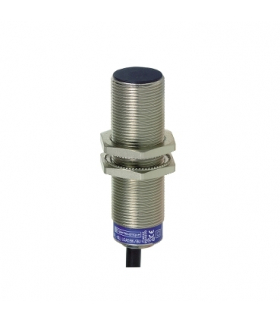 OsiSense XS Czujnik indukcyjny XS1 M18 L60mm mosiężny Sn5mm 24..240VAC/DC kabel 5m, XS1M18MA231L1 Schneider Electric
