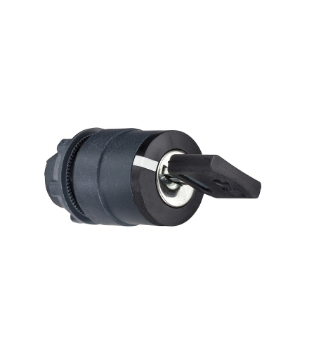 Harmony XB5 Główka przełącznika 2 pozycyjnego z kluczem nr 458A plastikowa czarna, ZB5AG410 Schneider Electric