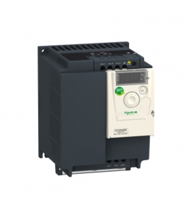 Przemiennik częstotliwości ATV12 3 fazowe 200/240VAC 50/60Hz 4kW 16.7A IP20, ATV12HU40M3 Schneider Electric