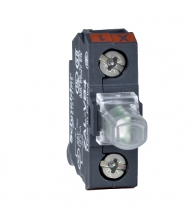 Harmony XAL Zestaw świetlny ze zintegrowaną diodą LED 24V niebieski, ZALVB6 Schneider Electric