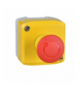 Harmony XALK Stacja sterująca z czerwonym przyciskiem grzybkowym Ø40 żółta 1NC obrót, XALK1781 Schneider Electric