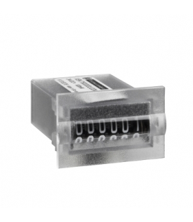 Zelio Count Licznik sumujący mechaniczny, 6 cyfrowy, 24 V DC,, XBKT60000U00M Schneider Electric