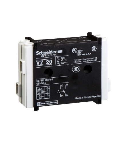 Moduł styków pomocniczych TeSys VARIO 1NO 1NC, VZ20 Schneider Electric