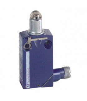 OsiSense XC Łącznik krańcowy z rolką stalową 1NC+1NO konektor M12, XCMD2102C12 Schneider Electric