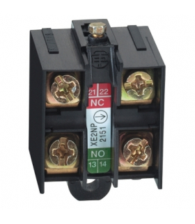 OsiSense XC Blok styków łącznika krańcowego 1NC+1NO, rozłącz przed załączeniem, XE2NP2151 Schneider Electric