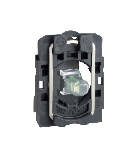 Harmony XB5 Korpus przycisku zielony LED 24/120V, ZB5AVBG3 Schneider Electric