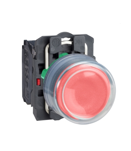 Harmony XB5 Przycisk okapturzony, czerwony, plastikowy, XB5AP42 Schneider Electric