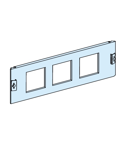 Rozdzielnice Prisma, płyta czołowa z otworami do liczników 96x96mm, 03911 Schneider Electric