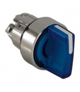 Harmony XB4 Główka przełącznika 3 pozycyjnego LED niebieska metalowa, ZB4BK1363 Schneider Electric