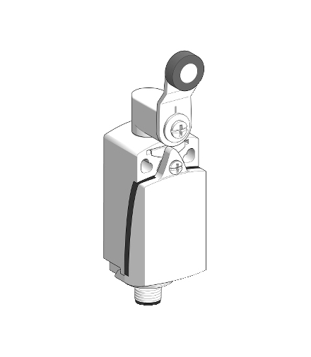 OsiSense XC Łącznik krańcowy z dźwignią rolkową 1NC+1NO dławik ISO M12x1.5, XCKD2118M12 Schneider Electric