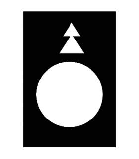 Harmony XAC Etykieta 30x40mm czarna, ZB2BY2912 Schneider Electric