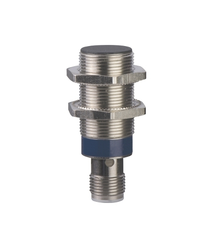 OsiSense XS Czujnik indukcyjny M18 z wyjściem NPN 1NO, 12/24V DC, konektor M12, XS518B1NAM12 Schneider Electric