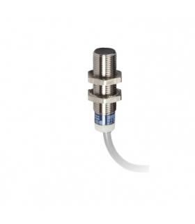 OsiSense XS Czujnik indukcyjny XS6 M12 L35mm mosiężny Sn4mm 12..24VDC kabel 2m, XS612B3DBL2 Schneider Electric