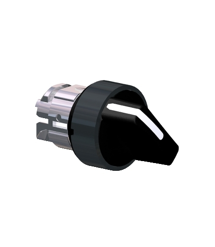 Harmony XB4 Główka przełącznika 2 pozycyjnego Ø22 czarny metalowy, ZB4BD27 Schneider Electric