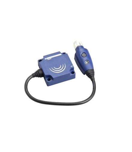 OsiSense XS Czujnik indukcyjny płaski 1NC, 24/240V AC/DC, konektor 1/2"20 UNF, XS9C11RMBL01U20 Schneider Electric