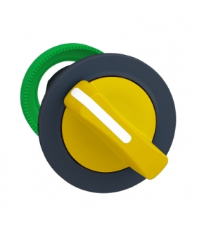 Harmony XB5 Napęd przełącznika piórkowy żółty 2 pozycyjny, ZB5FD205 Schneider Electric