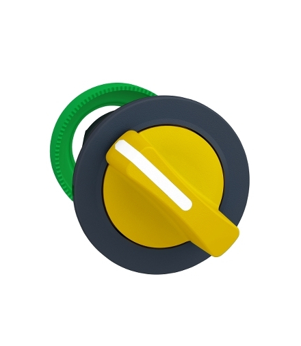 Harmony XB5 Napęd przełącznika piórkowy żółty 2 pozycyjny, ZB5FD205 Schneider Electric