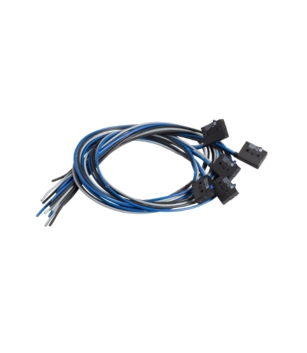 OsiSense XC Miniaturowy wyłącznik krańcowy tłok płaski kabel 0.5 m, XEP4E1FD Schneider Electric