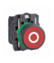 Harmony XB5 Przycisk płaski czerwony, plastikowy, XB5AA4322 Schneider Electric