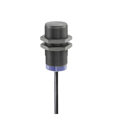 OsiSense XS Czujnik indukcyjny XS4 M18 L62mm PPS Sn8mm 12..48VDC kabel 2m, XS4P18PB370E1 Schneider Electric