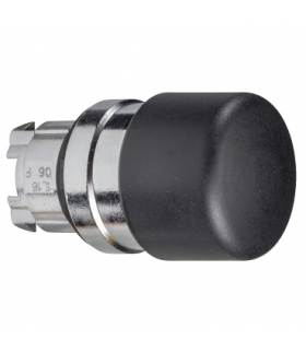 Harmony XB4 Główka przycisku grzybkowego Ø30 czarny z samoczynnym powrotem metalowy, ZB4BC24 Schneider Electric