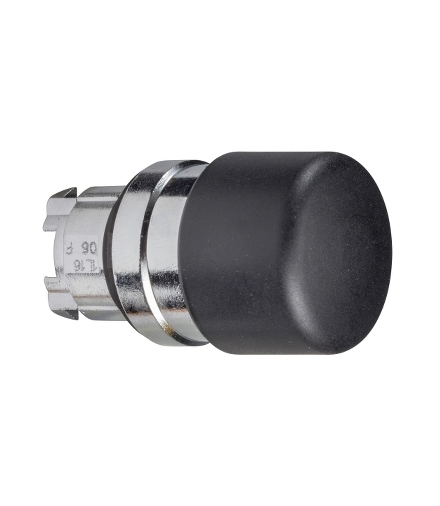 Harmony XB4 Główka przycisku grzybkowego Ø30 czarny z samoczynnym powrotem metalowy, ZB4BC24 Schneider Electric