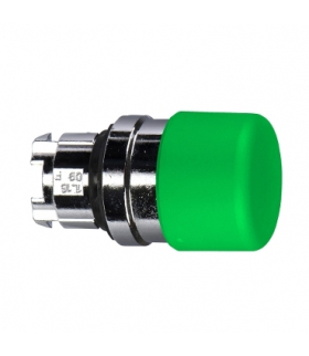 Harmony XB4 Główka przycisku grzybkowego Ø30 zielony z samoczynnym powrotem metalowy, ZB4BC34 Schneider Electric
