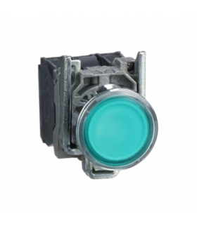Harmony XB4 Przycisk płaski zielony LED 24V, XB4BW33B5 Schneider Electric