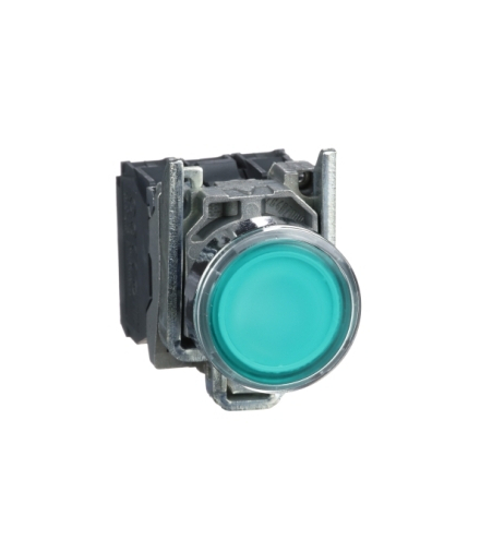 Harmony XB4 Przycisk płaski zielony LED 24V, XB4BW33B5 Schneider Electric