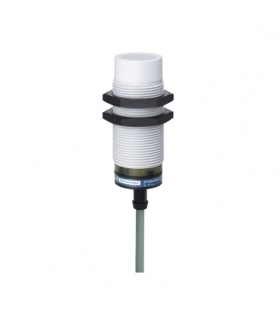 OsiSense XT Czujnik pojemnoścoiwy XT2, cylindryczny M30, L74.5 mm, plastikowy, Sn15mm, przewód2m, XT230A1PAL2 Schneider Electric