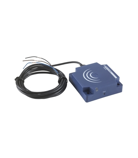 OsiSense XS Czujnik indukcyjny płaski z wyjściem PNP 1NO, 12/24V DC, kabel 5m, XS8D1A1PAL5 Schneider Electric