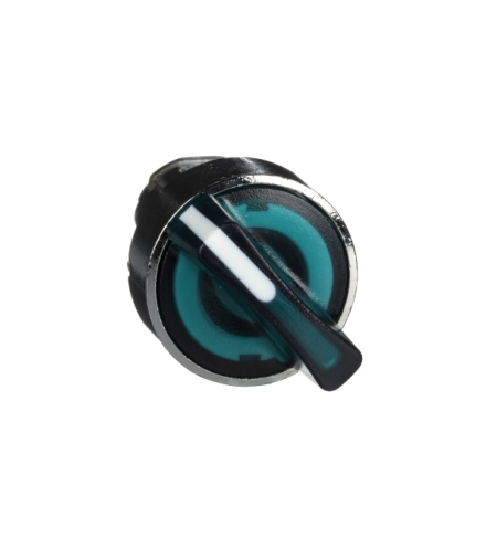 Harmony XB4 Główka przełącznika 2 pozycyjnego LED zielona metalowa, ZB4BK1233 Schneider Electric