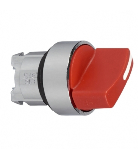 Harmony XB4 Główka przełącznika 2 pozycyjnego LED czerwona metalowa, ZB4BK1243 Schneider Electric