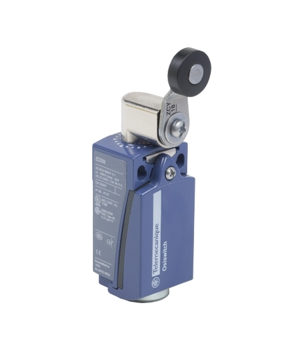OsiSense XC Łącznik krańcowy z dźwignią rolkową 1NC+1NO dławik ISO M16x1.5, XCKD2118P16 Schneider Electric