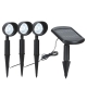 ZESTAW SOLARNY LED 0,54W 3xOPRAWA + PANEL MAGIC LED
