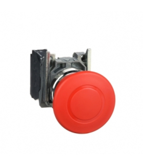 Harmony XB4 STOP awaryjny, Ø40, czerwony, metalowy, XB4BT842 Schneider Electric