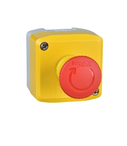 Harmony XALK Żółta kaseta sterownicza przystosowana do przycisku bezpieczeństwa 1NO+2NC, XALK178GH7 Schneider Electric