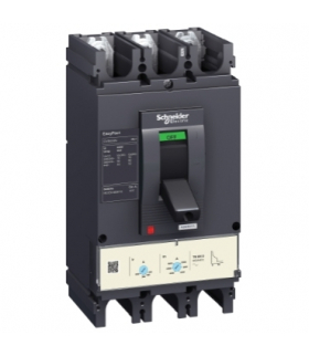 EasyPact, wyłącznik z wywalaczem elektronicznym CVS400N ETS2.3 400A 3P, LV540510 Schneider Electric