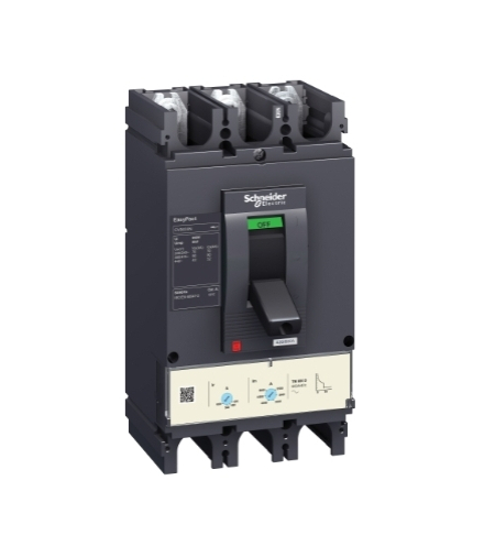 EasyPact, wyłącznik z wywalaczem elektronicznym CVS400N ETS2.3 400A 3P, LV540510 Schneider Electric