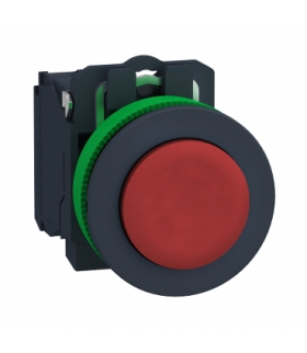 Płaski Czerwony Przycisk 1Nc, XB5FLCUST01 Schneider Electric