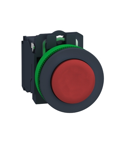 Płaski Czerwony Przycisk 1Nc, XB5FLCUST01 Schneider Electric