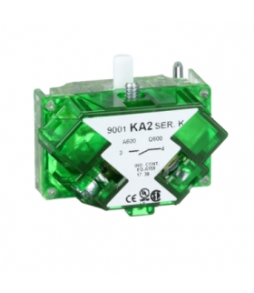 Harmony 9001K Blok styków z zaciskami ochronnymi, 1N/O, 9001KA2 Schneider Electric