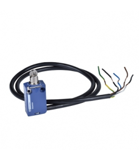 OsiSense XC Łącznik krańcowy z rolką stalową 1NC+1NO z kablem 1m, XCMD2502L1 Schneider Electric