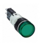 Harmony XB6 Kompletny wskaźnik świetlny, Zielony, LED, Okrągły, 12...24 V AC/DC, 16 mm, Plastikowy, XB6AV3BB Schneider Electric