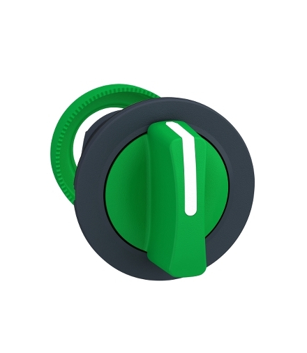 Harmony XB5 Napęd przełącznika piórkowy zielony 3 pozycyjny, ZB5FD303 Schneider Electric