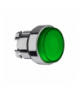 Harmony XB4 Napęd przycisku wystający zielony push push LED metalowy bez oznaczenia, ZB4BH33 Schneider Electric