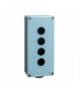 Harmony XAPS Pusta kaseta sterująca 4 otwory Ø22, 80x175mm cynkowana, XAPM3504 Schneider Electric