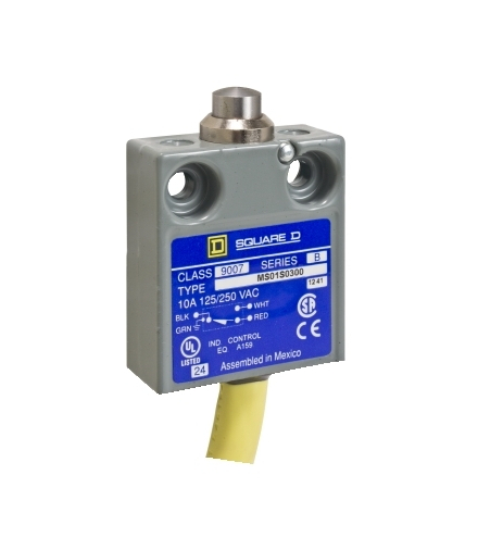 Harmony 9007 Łącznik krańcowy, 240VAC, 10A, MS + opcje, 9007MS01S0200 Schneider Electric